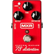 Dunlop MXR M78 Custom Badass 78 Distortion Kitarski efekt (Samo odprto)