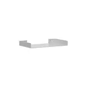 Hübsch polica stenska iz kovine 30 x 15 x 3 cm