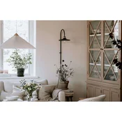 Globen Lighting stenska svetilka COBBLER, siva, višina 75 cm - Dnevna soba/jedilnica - Vintage - sivo-dimno, črno - Kovina