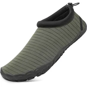 Otroški vodni čevlji Aqua Shoes, unisex, zeleni, velikost EU45, lahki, hitro zapenjanje, nedrseč TPR podplat, zračna mrežica, hitro sušenje, za plažo, plavanje, vodne športe, udobni, prožni, odporni