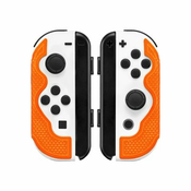 Nalepke Lizard Skins za krmilnike Switch Joy-Con Tangerine