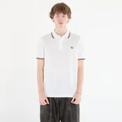 Majice FRED PERRY Twin Tipped Fred Perry Shirt Snwht/ Bred/ Nvy M