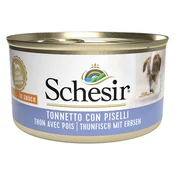 Schesir pas za pse Adult - tuna i grašak 85 g