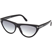 Tom Ford Ženske naocare za sunce Amber 0FT0990 01B, Crni