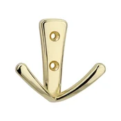 Obešalna kljuka Deneb 76 x 71 mm medenina polirana