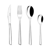 Stainless steel cutlery set, 24 pieces, Bari - BRA