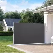 ModernHome Sklopivi paravan za dvorište 3x2m, Antracit