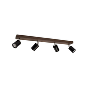 Spot-Light DO2911456 - Stropno reflektorsko svetlo MANARA 4xGU10/5W/230V u dekoru bora