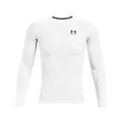 Moška majica Under Armour HeatGear Comp LS White XS