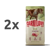 Carnilove Dog True Fresh Adult, briketi - raca 2 x 12 kg