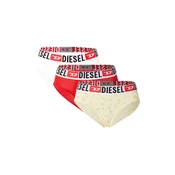 DIESEL Spodnje hlačke pastelno rumena/rdeča/bela