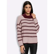 heine Pulover staro roza/bordo