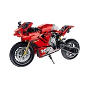 Gradbeni set iM.MASTER motorno kolo iz plastike 557 kosov