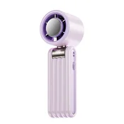 INF Zložljiv ročni ventilator s 199-stopenjskim polprevodnikom, USB Purple, (5000324868)