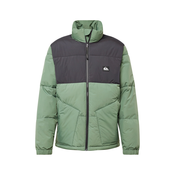 QUIKSILVER Outdoor jakna WILD MOUNTAIN, zelena / crna / prljavo bijela