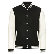 Oldschool College Jacket blk/wht