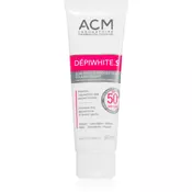 ACM Dépiwhite S zaščitna krema za obraz in dekolte SPF 50+ 50 ml