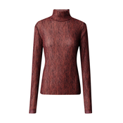 Majica z dolgimi rokavi BOSS bordo barva, 50521730