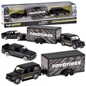 Licencirani metalni automobili 1:64 Mercedes-Benz G 1988 i BMW M3 E30 ZA5960