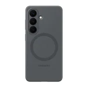 Samsung S26 SAMSUNG silikonska futrola za telefon, ultratanka, magnetska, CRNA EF-SS942CBEGWW