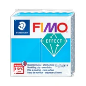 Fimo masa za modeliranje FIMO Effect za termalno obdelavo - 56 g | Transparent modra