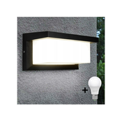 LED spoljašnje zidno svetlo NEELY 1xE27/9W/230V 3000K IP54 crno