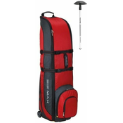Big Max Wheeler 3 Travelcover Black/Red + The Spine SET