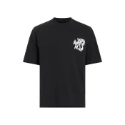 AllSaints Majica črna/bela