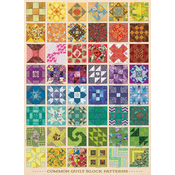 Cobble Hill - Puzzle Common Quilt Blocks - 1 000 kosov