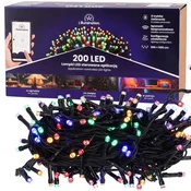 Ii osvetlitev (SMART) luči 200 LED, večbarvna, omrežna, zunanja 41503