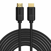 Kabel Baseus 2x HDMI 2.0 4K 30Hz Cable, 3D, HDR, 18Gbps, 8m (black)