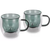 Lamart LT9127 Dvodelni komplet kozarcev Bear Vaso,250 ml, zelen