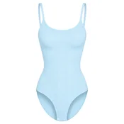 cfab Oblikovanje postave Jacquard Shapewear mit Slip nebeško modra