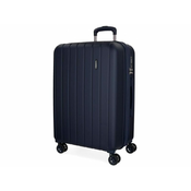 Jada Toys MOVOM Wood Navy Blue, Kovček, 65x45x28cm, 68L, 5319264 (srednje velik)