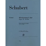 SCHUBERT:PIANO SONATA G-DUR OP.78 D 894