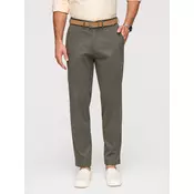 Moške ombre chino hlače REGULAR FIT - kaki