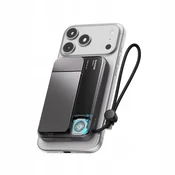 shumee Sharge Ice Mag 3 prenosna baterija MagSafe 10000mAh 20W USB C črna brezžična