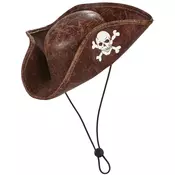 MINI KOŽNI PIRATSKI ŠEŠIRIC