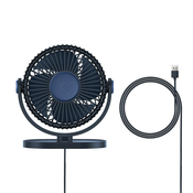 VENTILATOR Baseus Serenity desktop oscillating fan (blue)