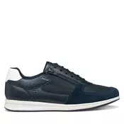 GEOX Nizke superge U AVERY A  marine / bela