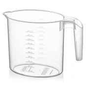 UNBRANDED Plastični vrč z merilno skodelico 1 l