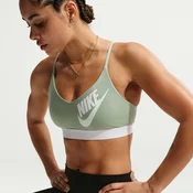 Nike W NK INDY LS SPT BRA, ženski športni nedrček, zelena IM9922