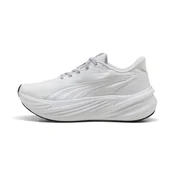 PUMA Maxima Pro Running Shoes Unisex, Fitness, White/Feather Gray/Black, 41