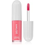 AMUSE Powder Velvet Tint dolgoobstojna tekoča šminka z mat učinkom odtenek 04 Pink Powder 3.3 g