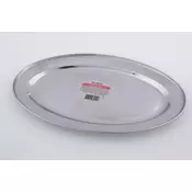 Oval inox 30 x 21,5cm TIO-30