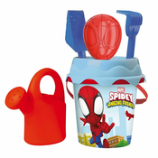 Smoby Spidey vedro s skodelico in dodatki, srednje