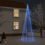 Božicno drvce sa šiljkom i 732 LED žarulje plave 500 cm