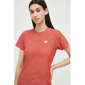 Majica kratkih rukava za trcanje New Balance Q Speed boja: crvena