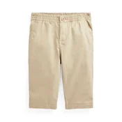 Otroške bombažne hlače Polo Ralph Lauren bež barva, 320855803001