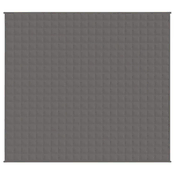 vidaXL vidaXL Obtežena odeja siva 200x220 cm 9 kg blago, (20823647)